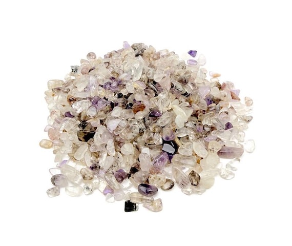 Super 7 Chips – Gemstone Chip – Super Seven Semi Tumbled Chips - Bulk Crystal - 5-8mm - CP1097