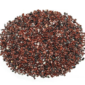 Mahogany Obsidian Chips – Gemstone Chips – Crystal Semi Tumbled Chips - Bulk Crystal - 2-6mm  - CP1072