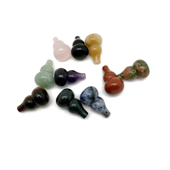 Crystal Wu Lou Pendant – Gemstone Gourd Pendant - NCMIX