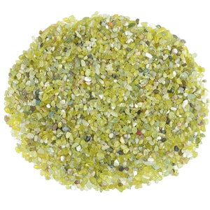 Chips de serpentine - Chips de pierres précieuses - Chips de cristal semi-tombées - Cristal en vrac - 2-6 mm - CP1166