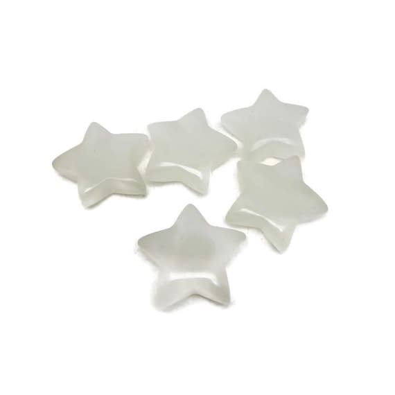 Star White Cats Eye Gemstone - Transformation & Inner Strength - ST1070