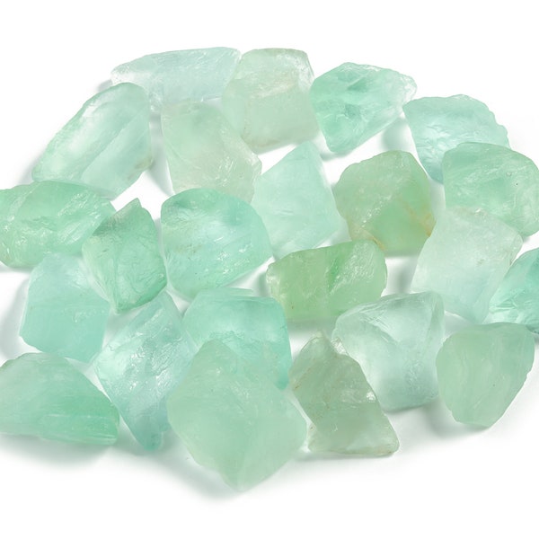 Green Fluorite Raw Gemstone – Raw Green Fluorite Stone- Natural Green Gemstone –Green Crystal - RA1010