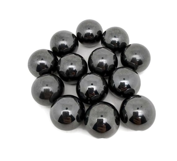 Hematite Sphere Stone – Hematite Crystal Ball - Healing Crystal Stones – Crystal Décor – 2cm - SP1156