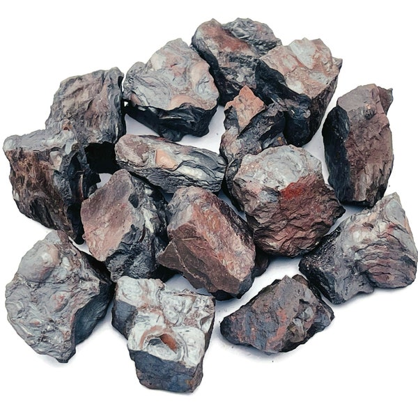 Hematite Stone Raw – Rough Hematite Stone - Natural Stone - Chunk Gemstone - Healing Crystal - RA1215