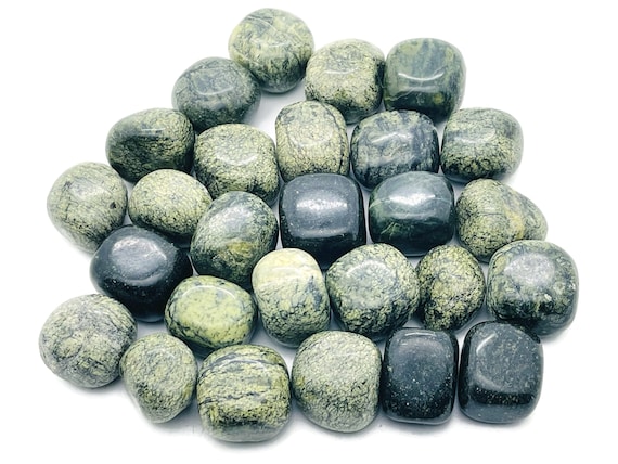 Asterite Serpentine Tumbled Stone – Asterite Serpentine Crystal - Loose Stone - TU1260