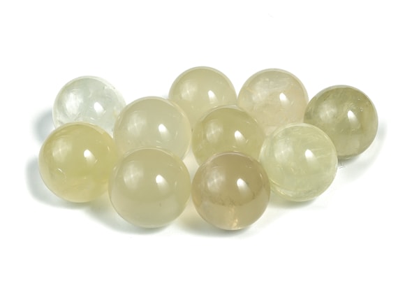 Citrine Sphere Stone – Citrine Crystal Ball - Healing Crystal Stones – Natural Citrine Sphere – Crystal Décor – 24mm to 28mm - SP1096