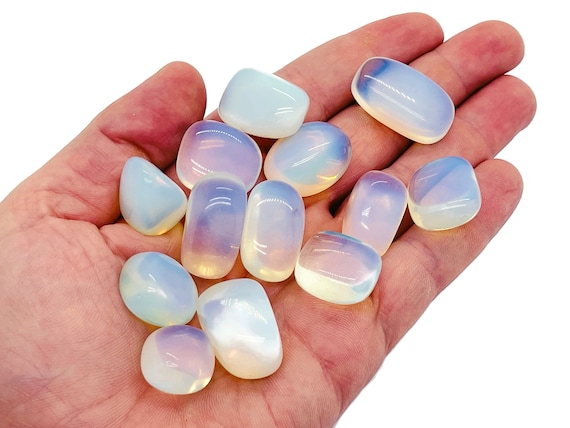 Opalite Tumbled Stone - Opalite Gemstone - Loose Gemstone - 100% Natural Gemstone - Love Stone -  TU1033