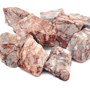 レッド ネットワーク ジャスパー 原石 - ラフ レッド ネットワーク ジャスパー チャンク - ハート チャクラ クリスタル - RA1104