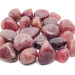 Strawberry Quartz Tumbled Stone – Natural Strawberry Quartz Tumbled – Loose Strawberry Quartz Gemstone – TU1043