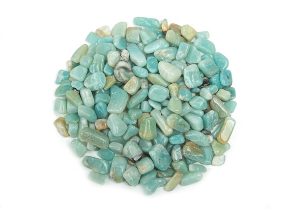 Caribbean Calcite Chips – Gemstone Chips – Crystal Semi Tumbled Chips - Bulk Crystal - 5-8mm - CP1165