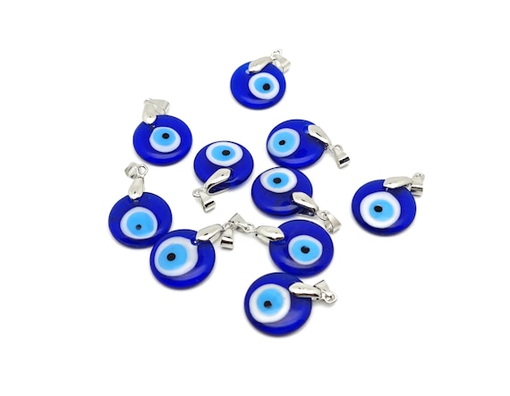Evil Eye Pendant - Glass Evil Eye - For Pendant - Healing Gifts - Gift Jewelry - NC1021