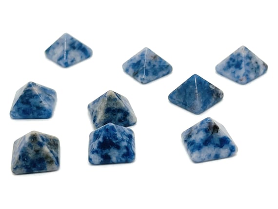 Blue Spot Jasper Pyramid Crystal – Crystal Pyramid – Healing Crystal – Crystal Gemstone - PY1015