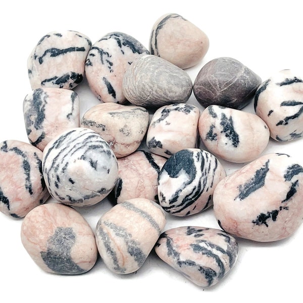 Pink Zebra Calcite Stone - Crystal Pink Zebra Calcite – Healing Crystals - Nurturing Stone – TU1240