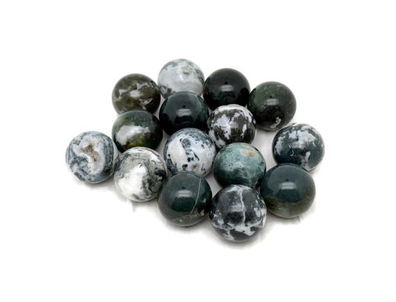 Tree Agate Sphere Gemstone – Crystal Sphere - Healing Stone – Crystal Ball – Crystal Décor – 20mm - SP1133