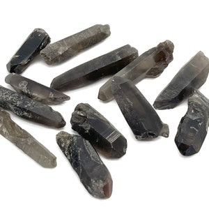 Rookkwarts punt edelsteen – rookkwarts puntkristal – rookkwarts edelsteen – losse edelsteen – RA1146