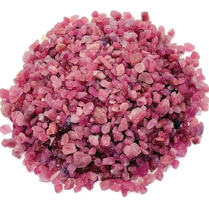 Pink Tourmaline Chips – Gemstone Chips – Crystal Semi Rough Chips - Bulk Crystal - 2-6mm - CP1221