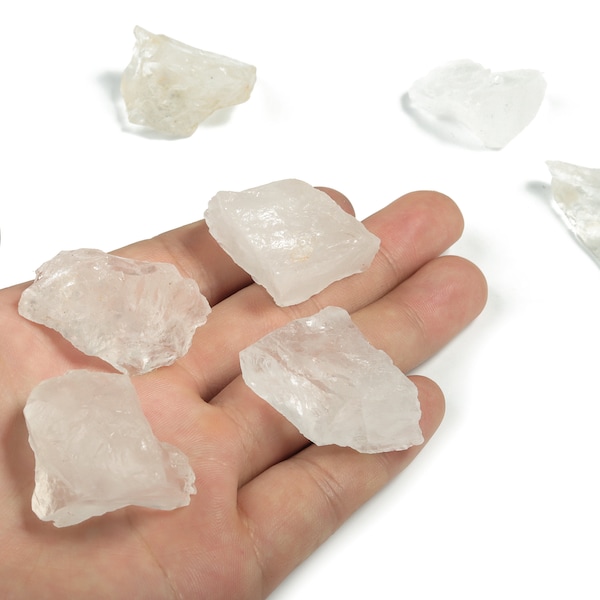 Clear Quartz Raw Stone – Crystal Healing Rough Stone Gemstone- Clear Quartz Crystal – RA1012