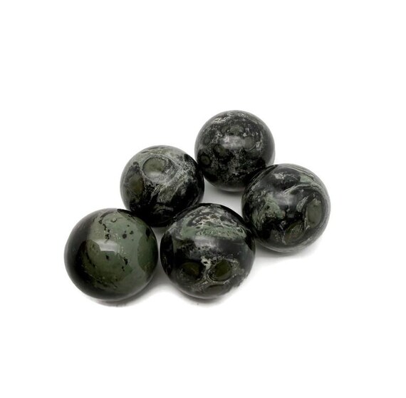 Kambaba Jasper Natural Crystal Sphere – Healing Crystal Balls for Home – 25mm - SP1167