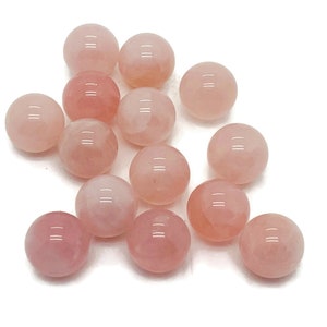 Rose Quartz Sphere Crystal - Sphere Rose Quartz Ball - Crystal Sphere -Natural Healing Stone - Sphere Gemstone – 16mm - SP1053
