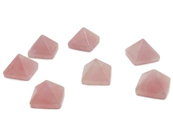 Rose Quartz Pyramid Crystal – Crystal Pyramid – Healing Crystal – Crystal Gemstone - PY1001