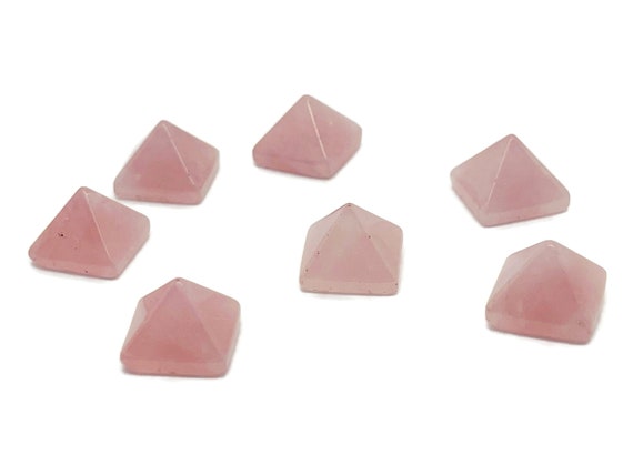 Rose Quartz Pyramid Crystal – Crystal Pyramid – Healing Crystal – Crystal Gemstone - PY1001