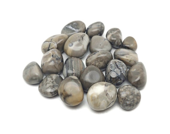 Fluorescent Volcanic Tumbled Stone – Agate Crystal – Gemstone Volcanic – Healing Stone – TU1307