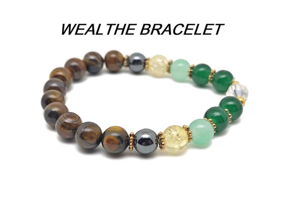 Wealthe Gemstone Bracelet - Handmade Crystal Bracelet - Men&Women Stretchy Bracelet - Gift for Her - Choose Your Bracelet - YY1014