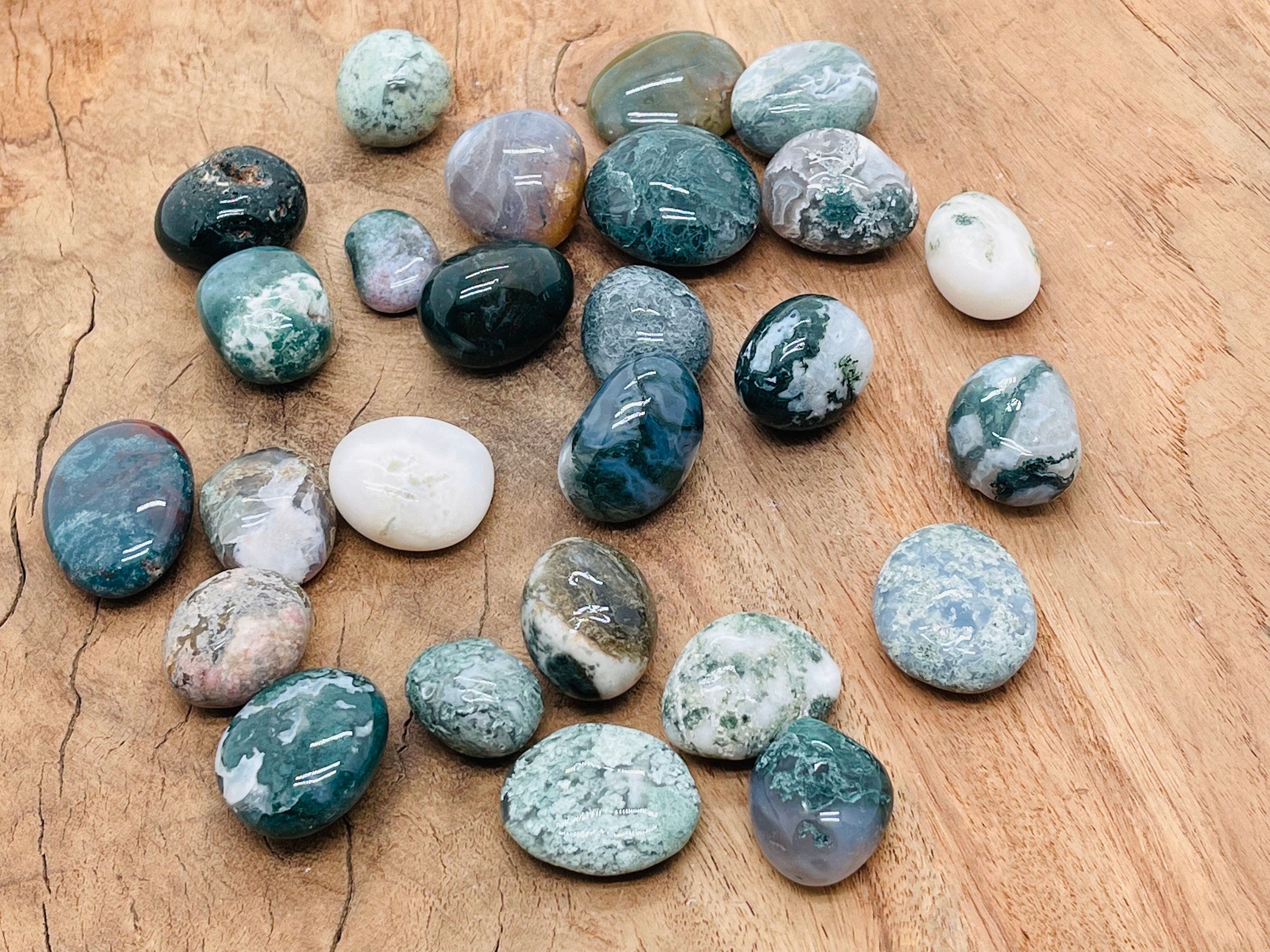 Indian 2024 moss agate