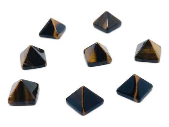 Tiger Eye Pyramid Crystal – Crystal Pyramid – Healing Crystal – Crystal Gemstone - PY1002