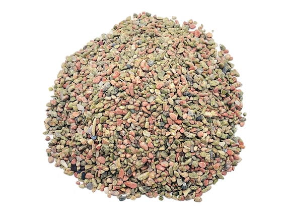 Unakite Chips – Crystal Chips – Semi Tumbled Chips - Bulk Crystal - 2-6mm  - CP1182