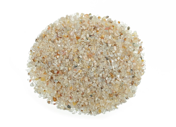 Flower Agate Chips – Cherry Blossom Agate Gemstone – Agate Small Gemstones – Crystal Healing Stones 2-6mm- CP1002