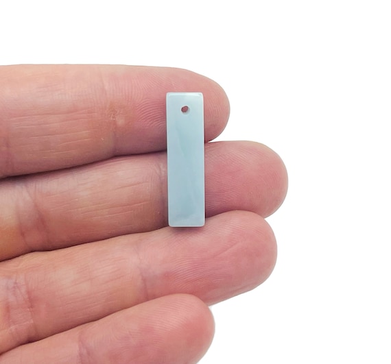 Amazonite Crystal Hole Pendant - Drilled Crystal Pendant - Natural Gemstone - Making Jewelry - Healing Stone - NC1564