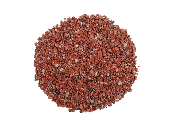 Red Jasper Chips - Red Jasper Gemstone Chips – Red Jasper Stones – Reiki Chakra Crystals - Healing Crystal Chips - 2-6mm - CP1126