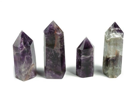 Dream Amethyst Obelisk Tower Stone - Obelisk Tower Gemstone - Amethyst Purple Stone - Amethyst Point Gemstone - TW1068