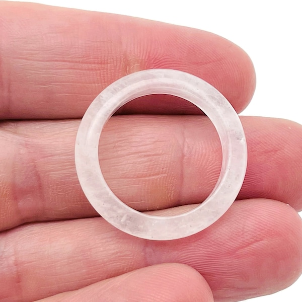 Clear Quartz Ring - Crystal Ring – Natural Clear Quartz - Jewelry Making Supplies - RI1020