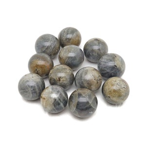 Labradorite Sphere Stone  A++ – Crystal Ball - Healing Crystal Stones – Meditation Crystal – 20-22mm - SP1110