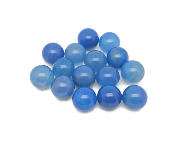 Blue Agate Sphere Stone - Healing Crystals Stones - Home Decor – 20mm - SP1043