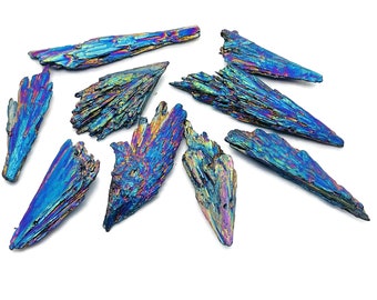 Rainbow Kyanite Fan - Titanium Kyanite Fan Crystal – Gemstone Crystal – Healing Stone - Gifts – RA1385