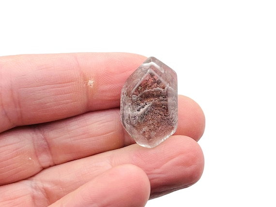 Lodolite Garden Quartz Hole Pendant - Garden Quartz Pendant - Crystal Pendant – Natural Necklaces - Healing Gemstone - Gifts - NC1273