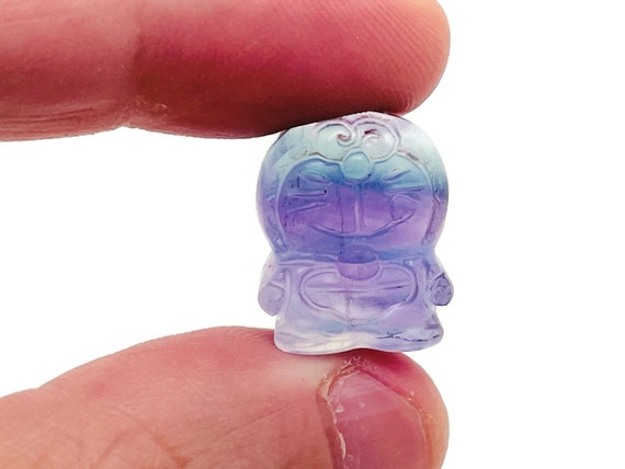 Fluorite Cat Carving – Fluorite Carved Gemstone – Healing Crystal – Best Quality - Home Decor - Gifts - CA1011