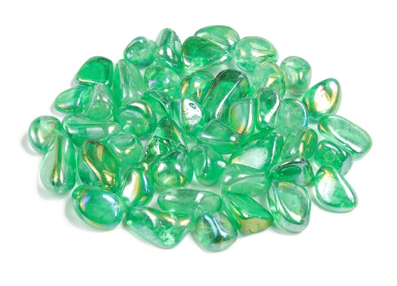 Green Aura Quartz Tumbled – Aqua Aura Crystal – Healing Stone - TU1163