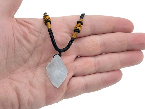 Aquamarine Pendant - Aquamarine Necklace - Natural Aquamarine - Healing Stone - NC1221