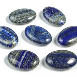 Lapis Lazuli Palm Stone - Crystal Palm Stone – Healing Crystal – 45x35mm - PA1007