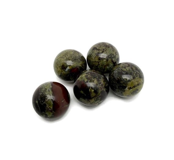 Dragon Blood Jasper Natural Crystal Sphere – Healing Crystal Balls for Home – 25mm - SP1174
