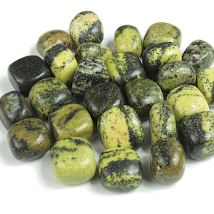 Yellow Turquoise Tumbled Stone - Yellow Turquoise Crystal - Healing Stone - Natural Gemstone - Gifts - TU1155