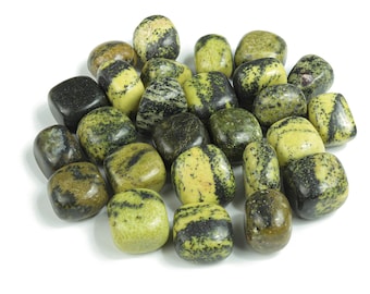 Yellow Turquoise Tumbled Stone - Yellow Turquoise Crystal - Healing Stone - Natural Gemstone - Gifts - TU1155