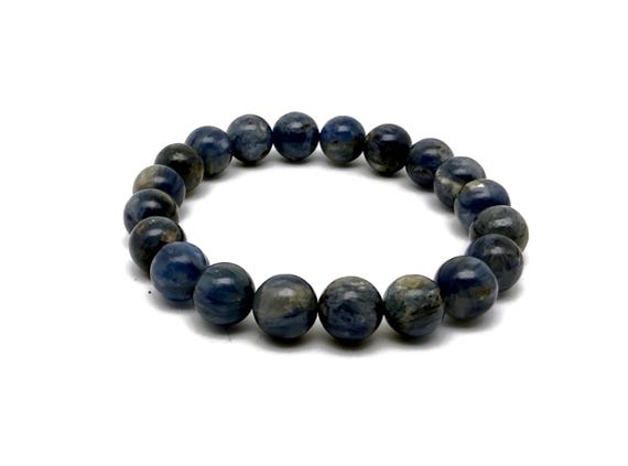 Sapphire Gemstone Bracelet - AAA Premium Quality Crystal Bracelet - Men&Women Stretchy Bracelet - Crystal Healing - AA1018