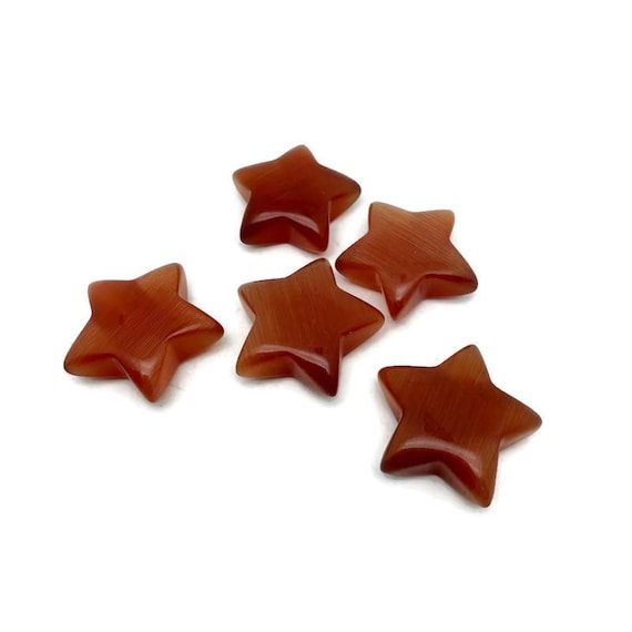 Star Red Cats Eye Gemstone - Transformation & Inner Strength - ST1068