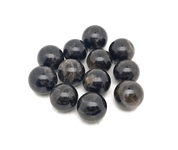 Black Moonstone Sphere Gemstone – Crystal Sphere - Healing Stone – Crystal Ball – Crystal Décor – 20mm - SP1101