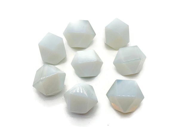 Opalite Polyhedron Crystal - Crystal Polyhedron Carving - Polished Polyhedron -  2cm - PL1003